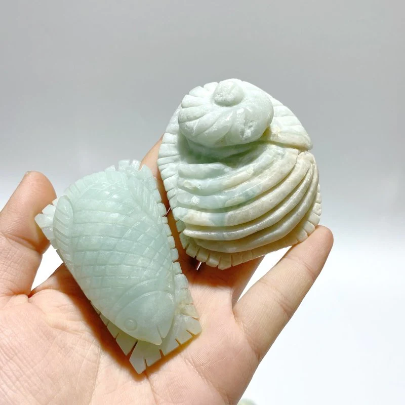 23 Pieces Caribbean Calcite Sea Animals Carving - Image 7