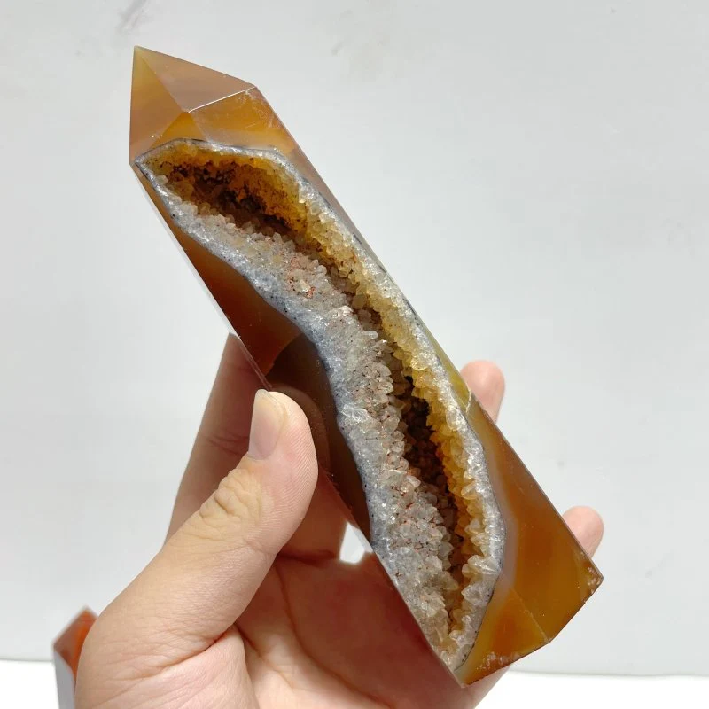 23 Pieces Carnelian Mixed Quartz Tower Point - Image 5