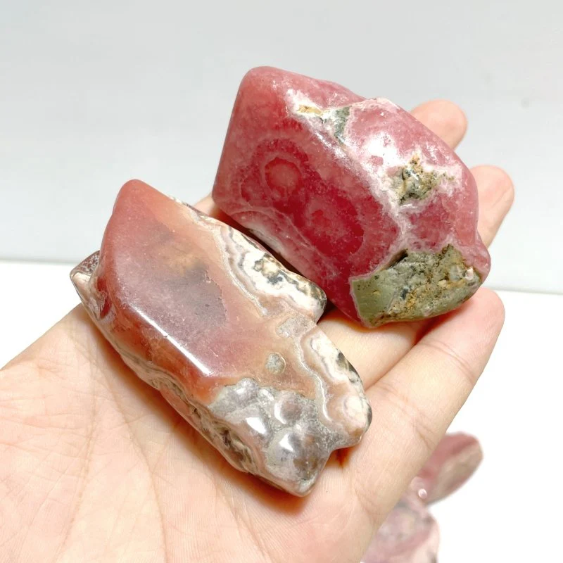 24 Pieces Rhodochrosite Free Form Mixed Size - Image 3