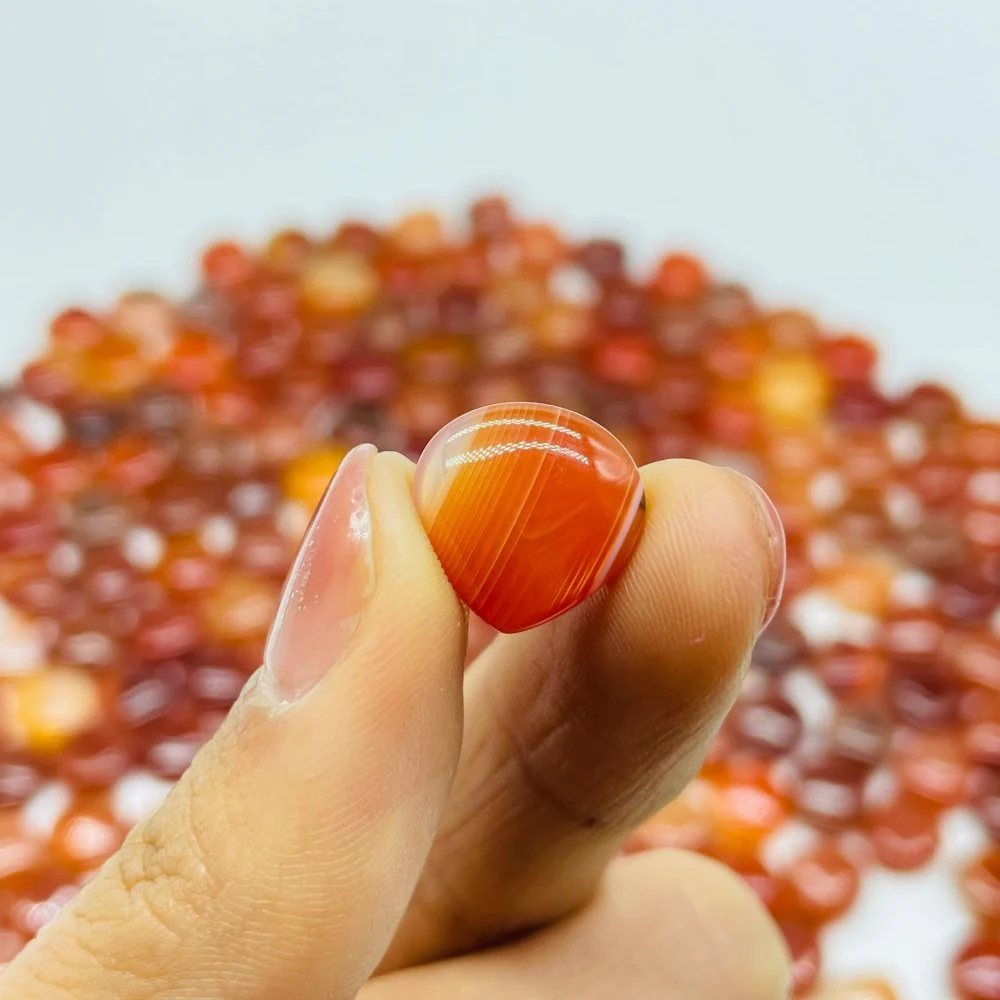 258 Pieces Mini Carnelian Heart DIY Pendant - Image 5