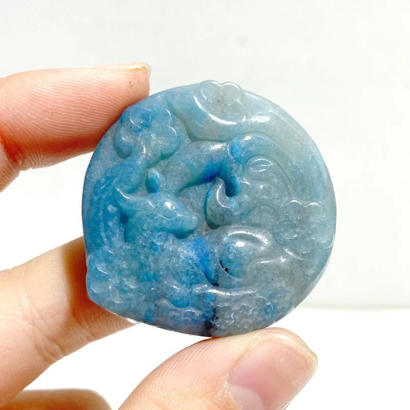 26 Pieces Trolleite Stone Deer Carving Clearance - Image 2