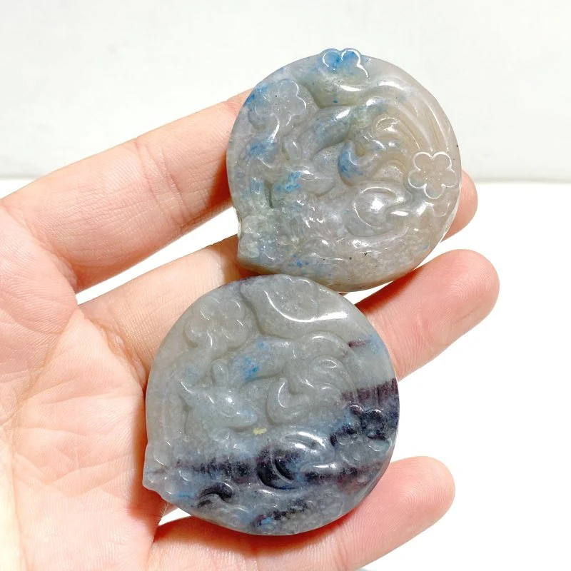 26 Pieces Trolleite Stone Deer Carving Clearance - Image 6