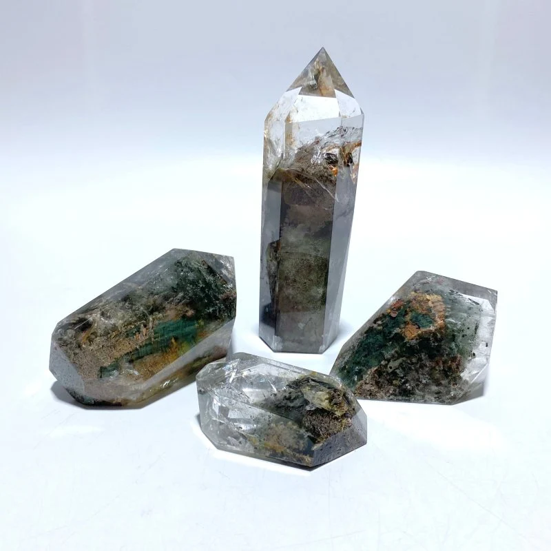 4 Pieces Garden Quartz Free Form #12