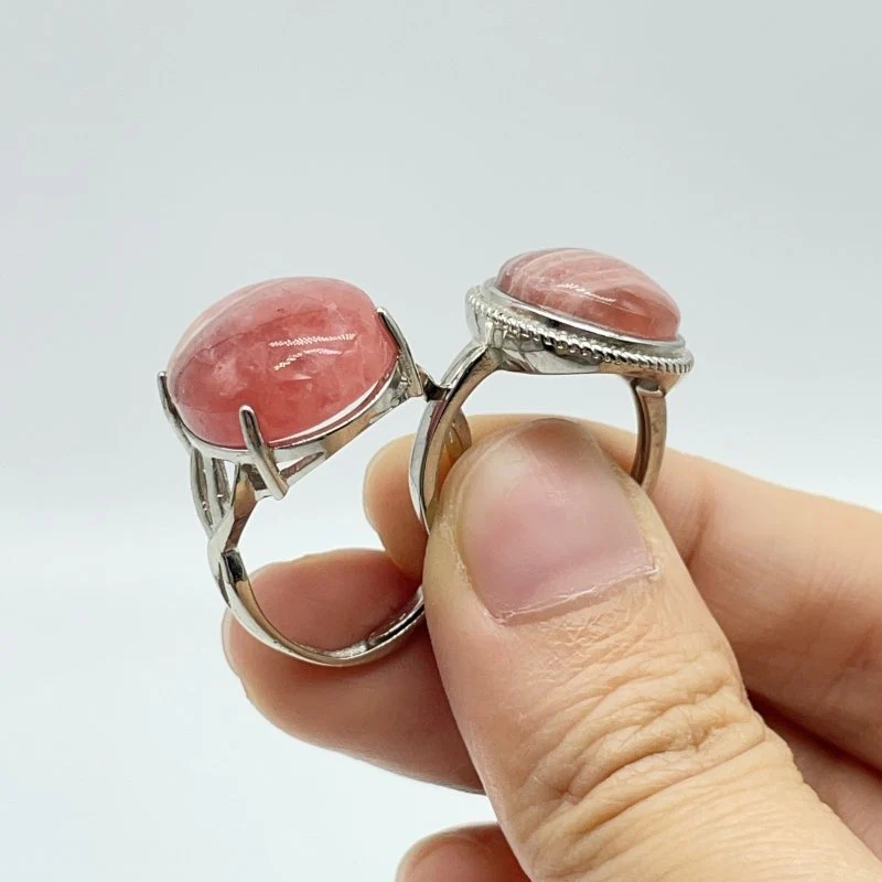 27 Pieces Rhodochrosite Different Styles Ring - Image 9