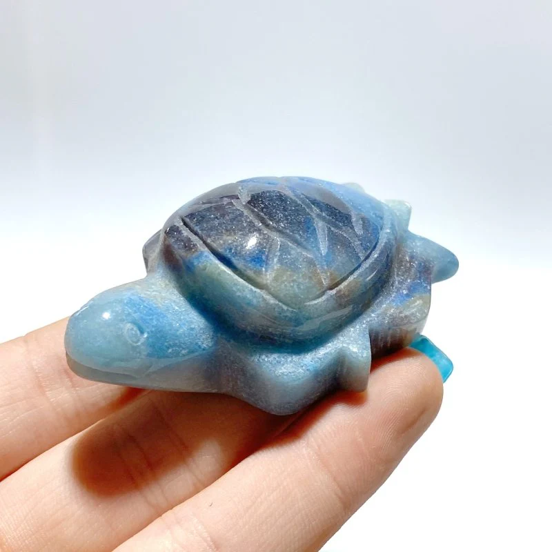27 Pieces Trolleite Stone Sea Turtles Carving - Image 4