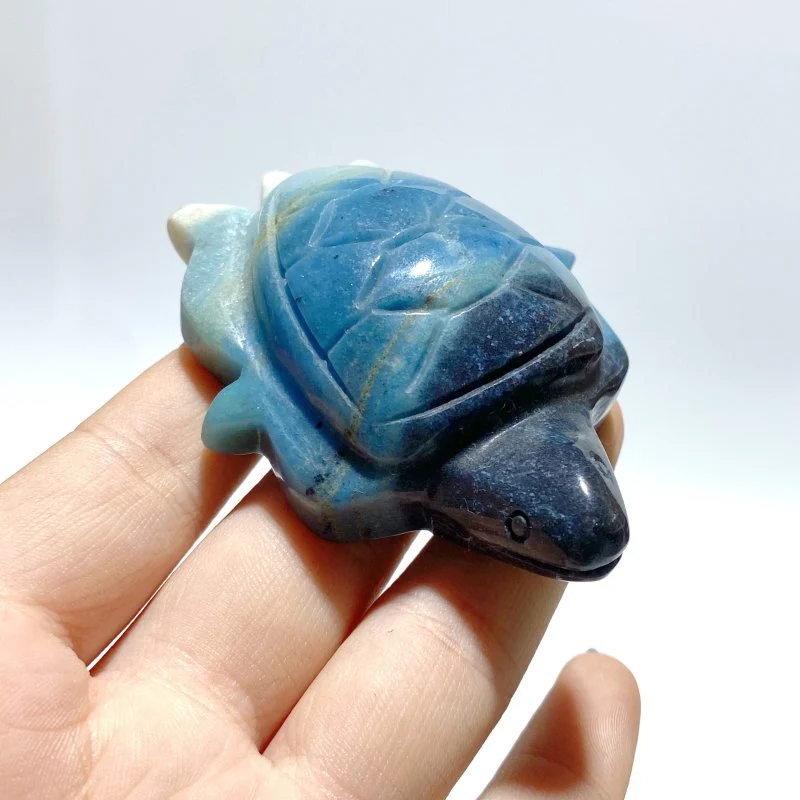 27 Pieces Trolleite Stone Sea Turtles Carving - Image 5