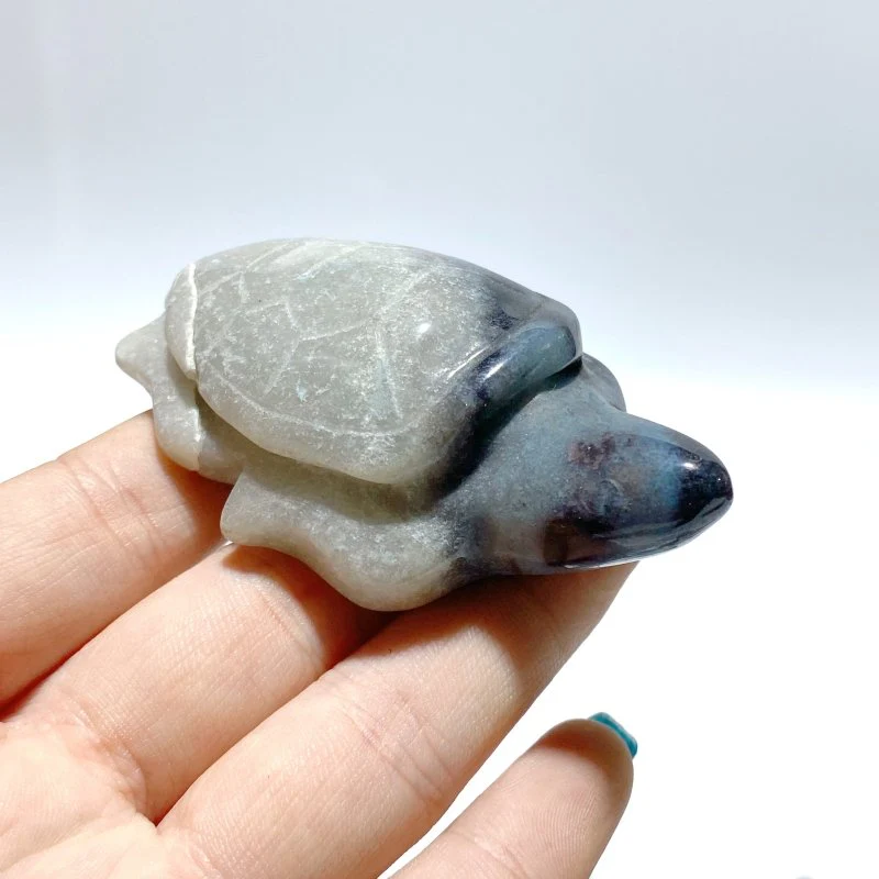 27 Pieces Trolleite Stone Sea Turtles Carving - Image 7