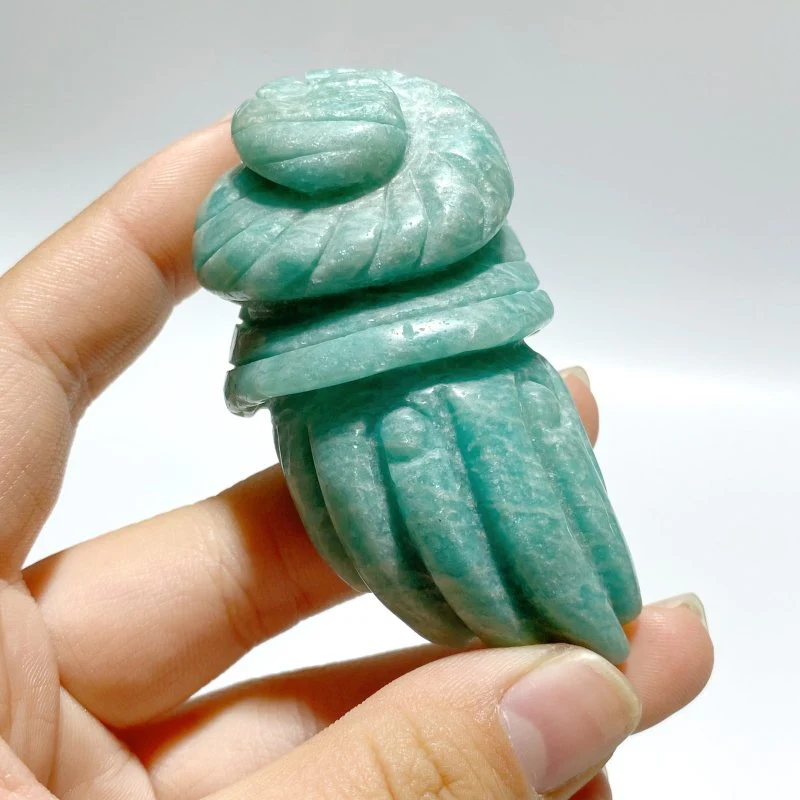 28 Pieces Amazonite Sea Animal Carving - Image 5