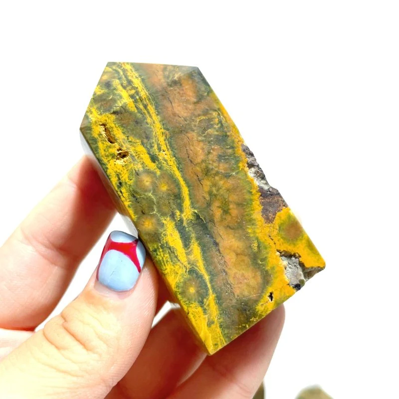 28 Pieces Ocean Jasper Four-sided Point #5 - Image 4