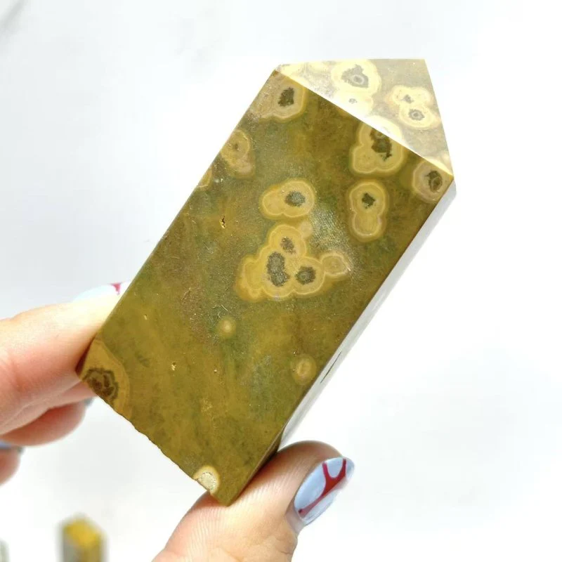 28 Pieces Ocean Jasper Four-sided Point #5 - Image 7