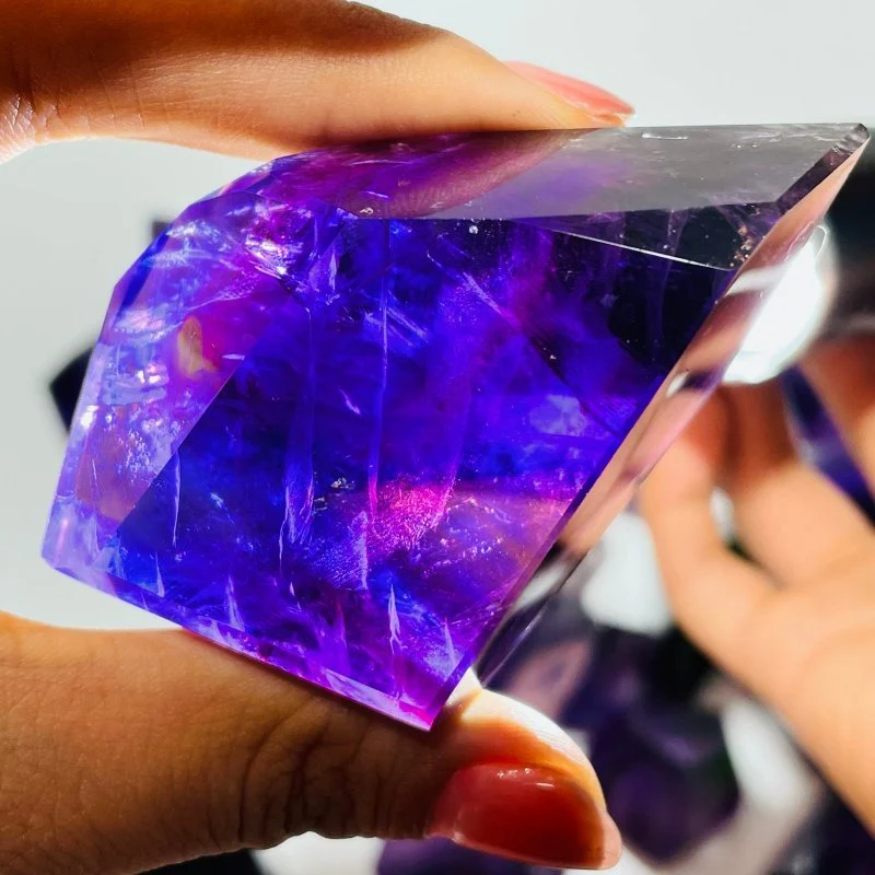 26 Pieces High Quality Brazil Amethyst Free Form - Image 6
