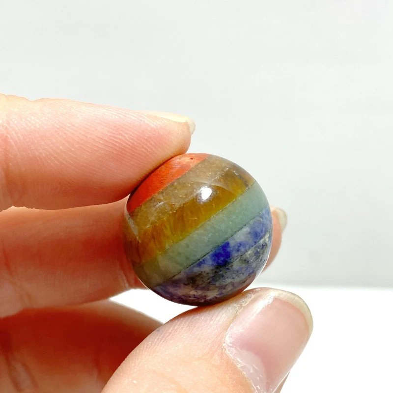 2CM 7 Chakra Spheres Wholesale