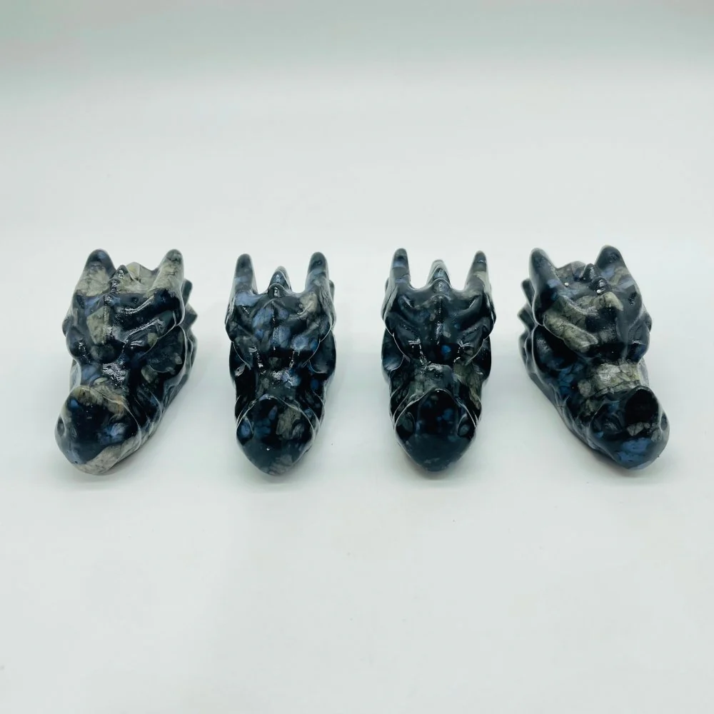 2Inch Que Sera Dragon Head Carving Wholesale - Image 3