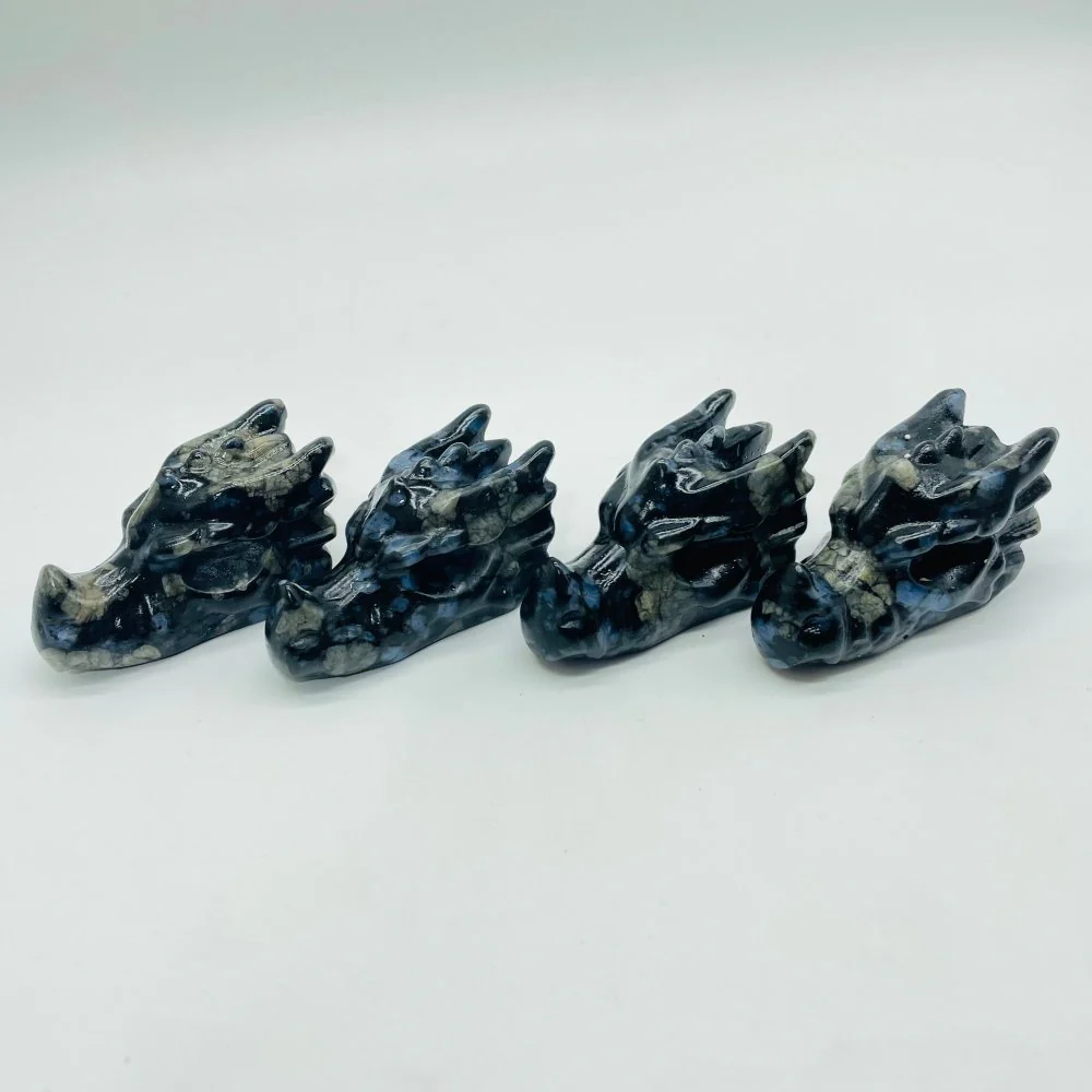 2Inch Que Sera Dragon Head Carving Wholesale - Image 4
