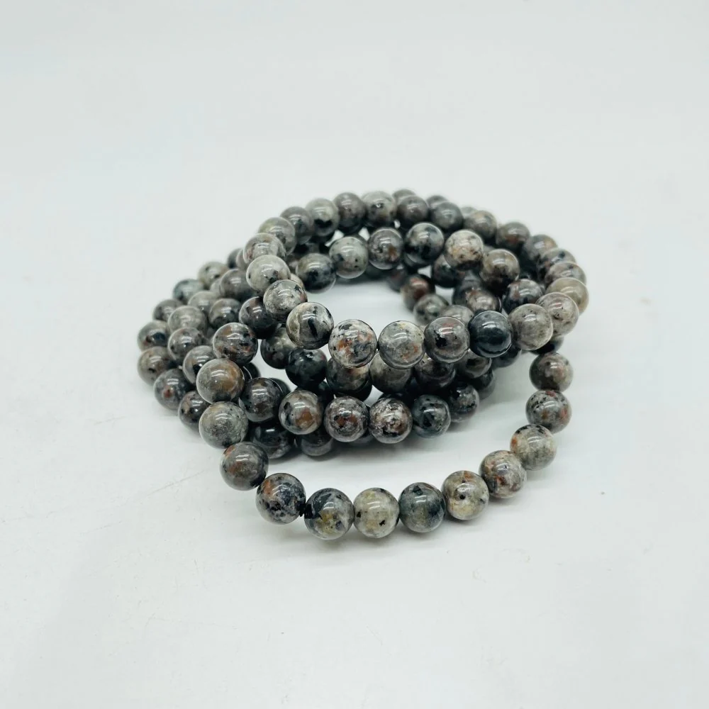 2Types Bracelet Wholesale Purple Rose Quartz Yooperlite - Image 3