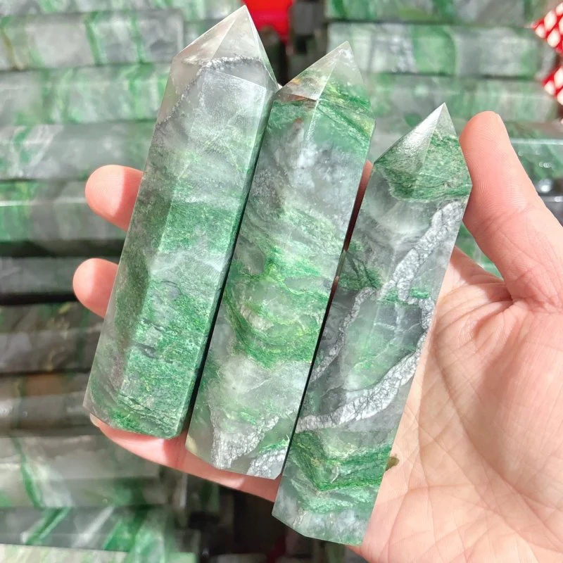 9-11cm Africa Jade Point Tower Wholesale - Image 3