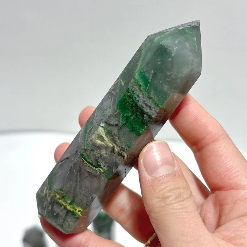 9-11cm Africa Jade Point Tower Wholesale - Image 4