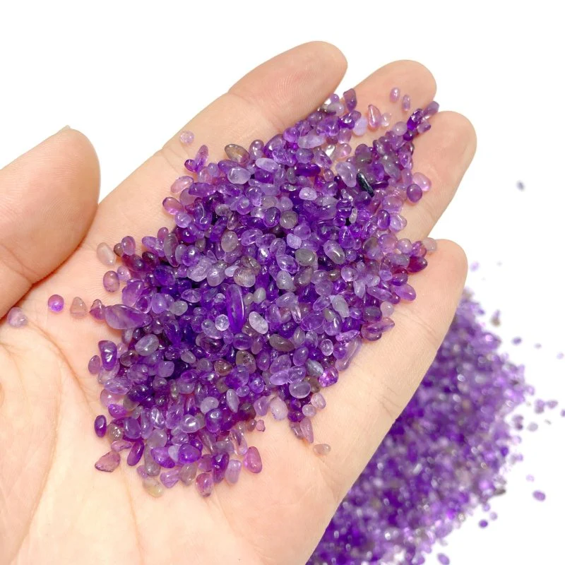 3-5mm Amethyst Gravel Chips Wholesale
