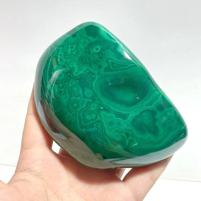 3 Pieces High Quality Polished Malachite Free Form - Image 2