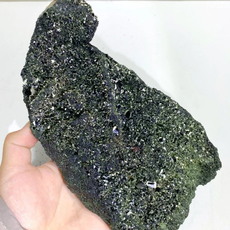 3 Pieces Raw Epidote Stone Specimen - Image 3