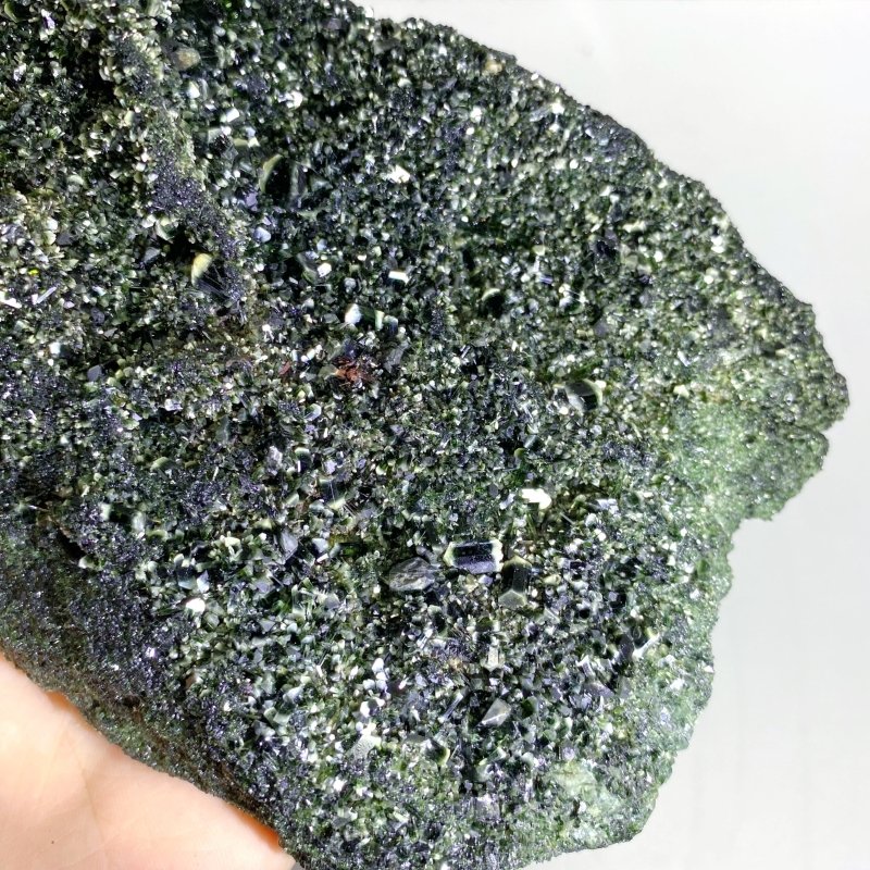 3 Pieces Raw Epidote Stone Specimen - Image 4