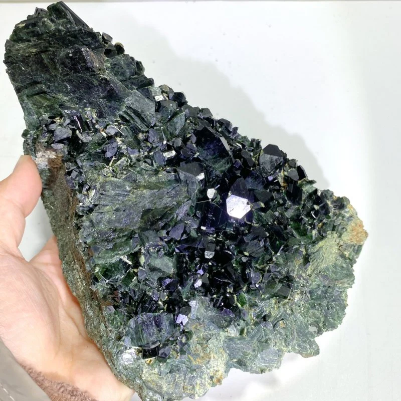 3 Pieces Raw Epidote Stone Specimen - Image 5
