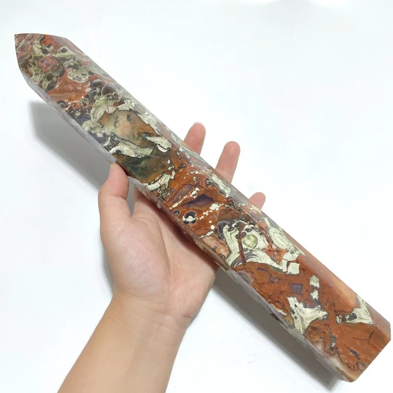 3 Pieces Tall China Agate Tower Point - Image 2