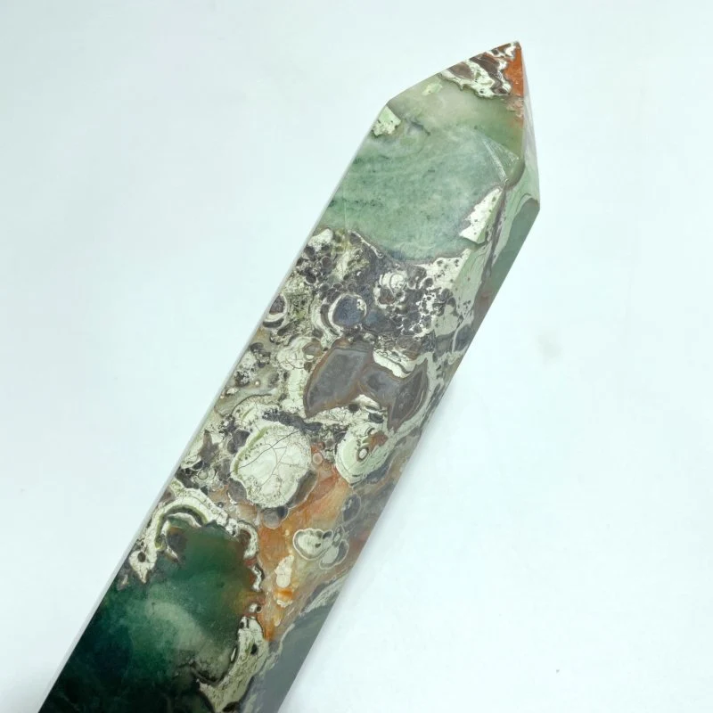 3 Pieces Tall China Agate Tower Point - Image 3