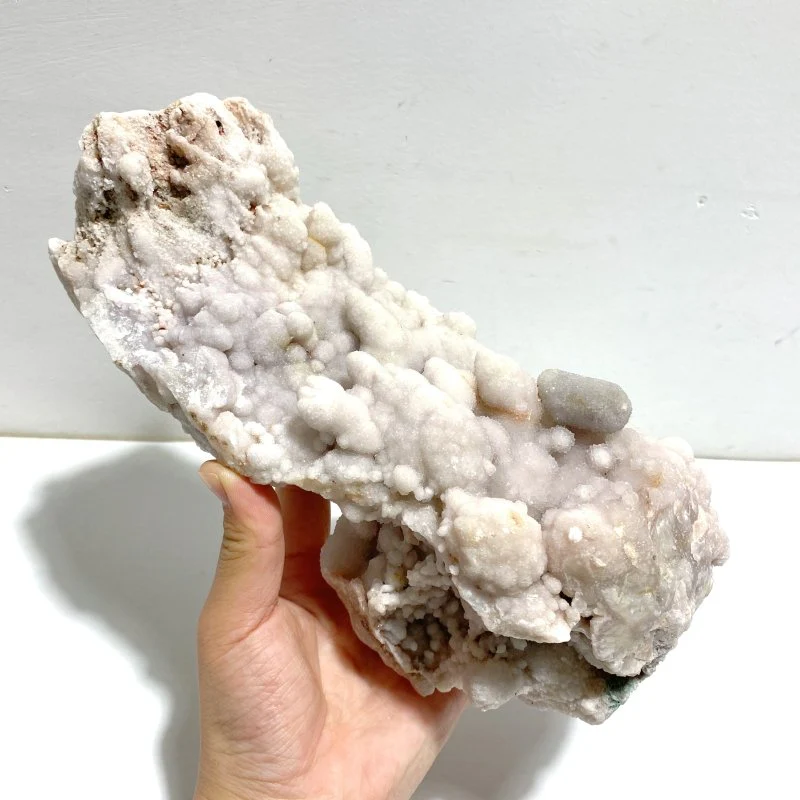3 Pieces White Calcite Specimen Home Decor - Image 4