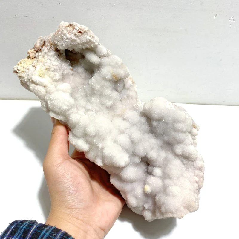 3 Pieces White Calcite Specimen Home Decor - Image 5