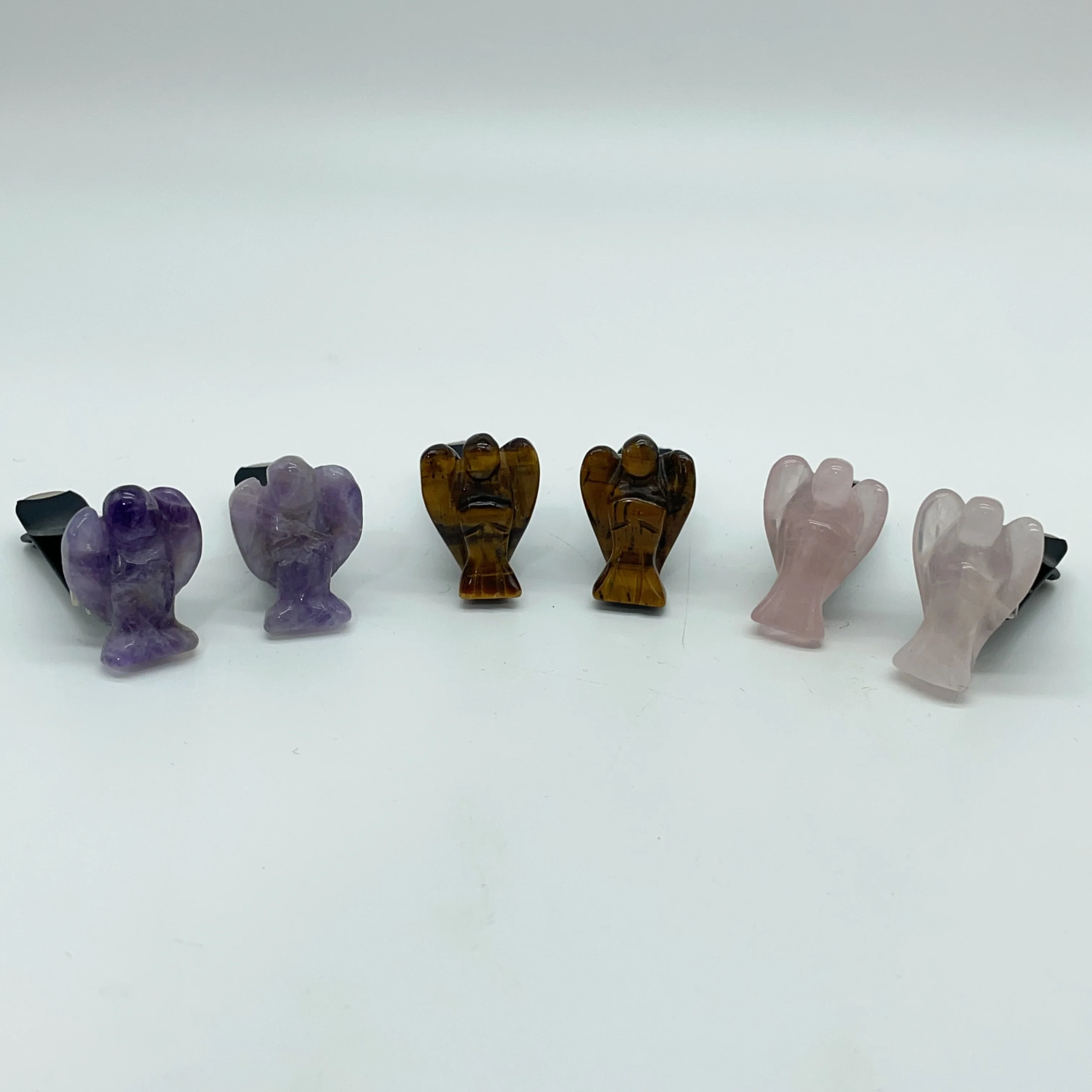 3 Types Angel Carving Crystal Car Air Vent Clips Wholesale