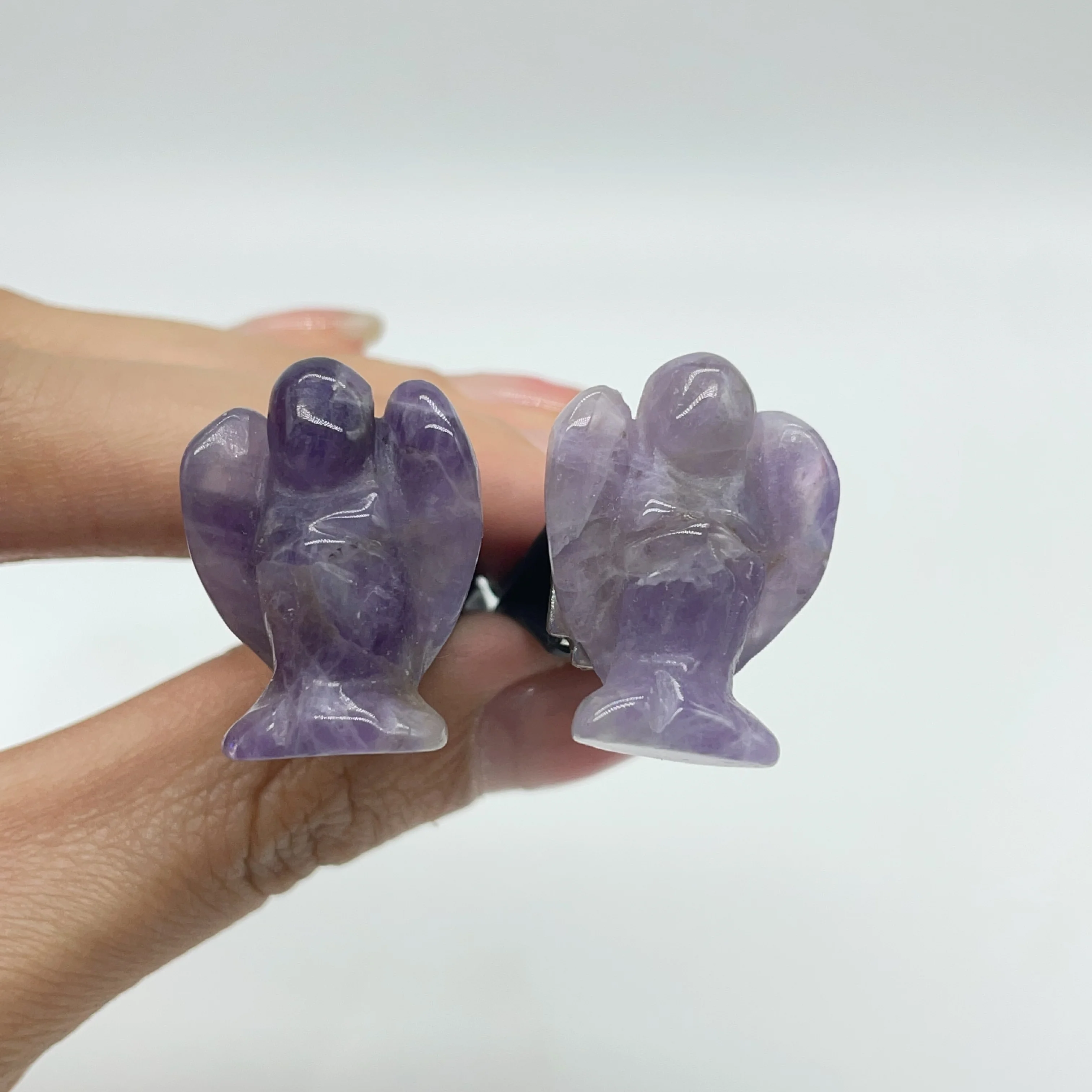 3 Types Angel Carving Crystal Car Air Vent Clips Wholesale - Image 3