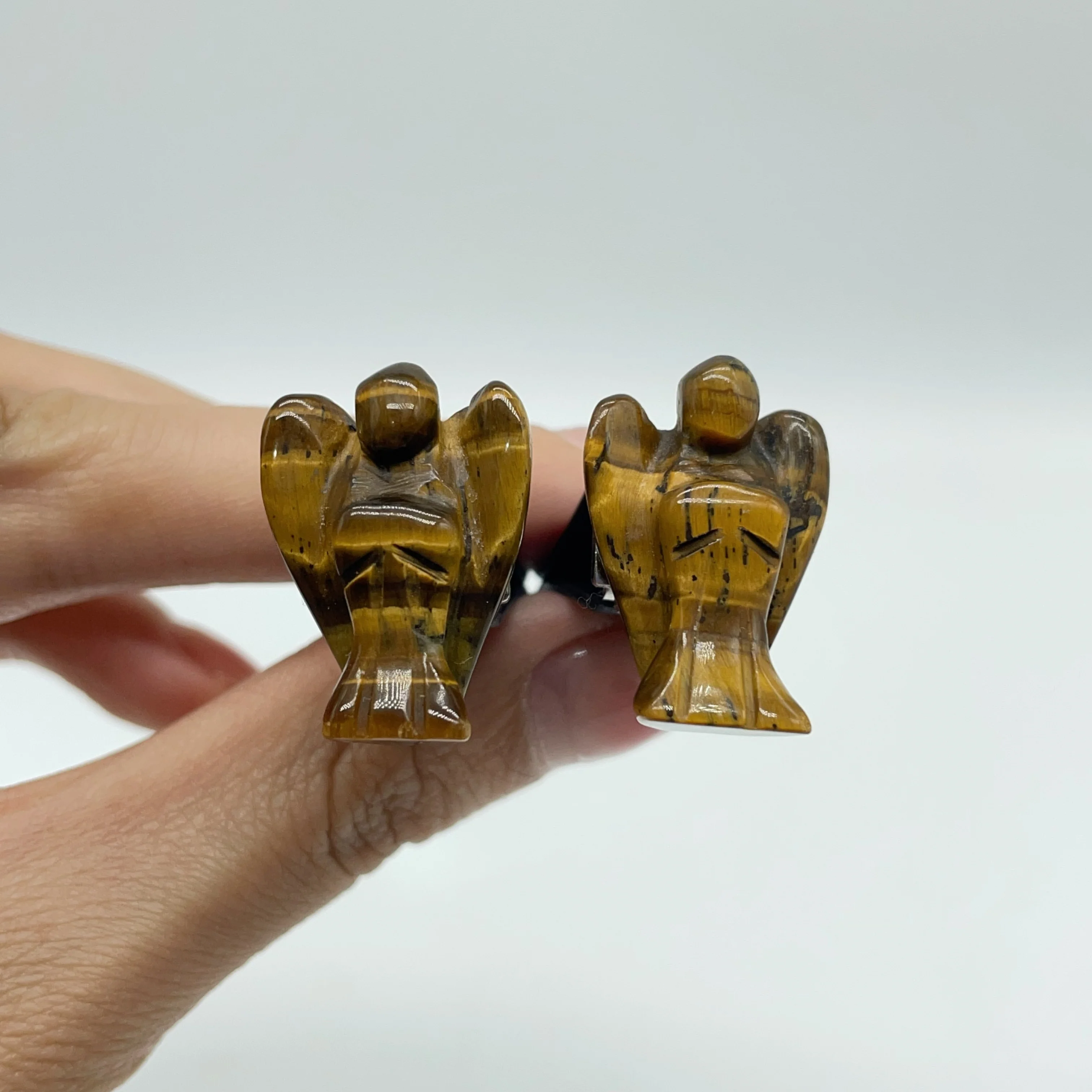 3 Types Angel Carving Crystal Car Air Vent Clips Wholesale - Image 4