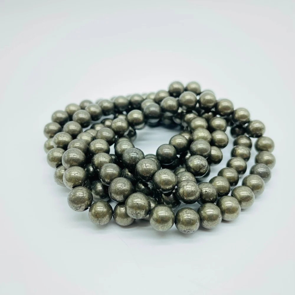 3 Types Bracelet Pyrite Fluorite Terahertz Stone Wholesale - Image 3