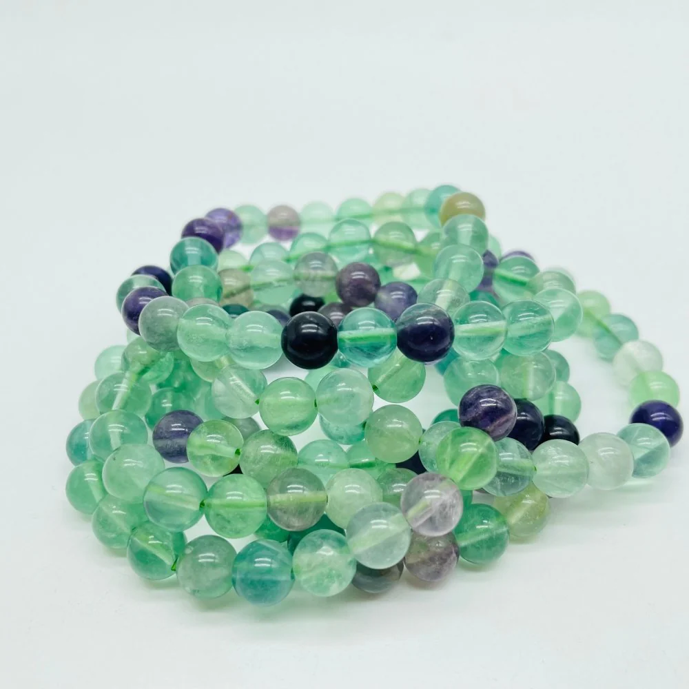 3 Types Bracelet Pyrite Fluorite Terahertz Stone Wholesale - Image 4