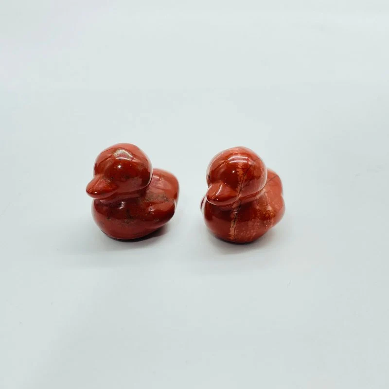3 Types Duck Carving Wholesale Red Jasper Labradorite - Image 3