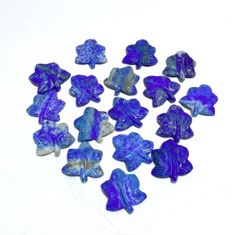 3 Types Mini Maple Leaves Carving Wholesale Sakura Flower Agate Crazy Agate - Image 4