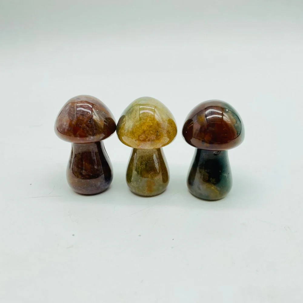 3 Types Mushroom Caribbean & Crazy Agate & Chevron Amethyst Wholesale - Image 6