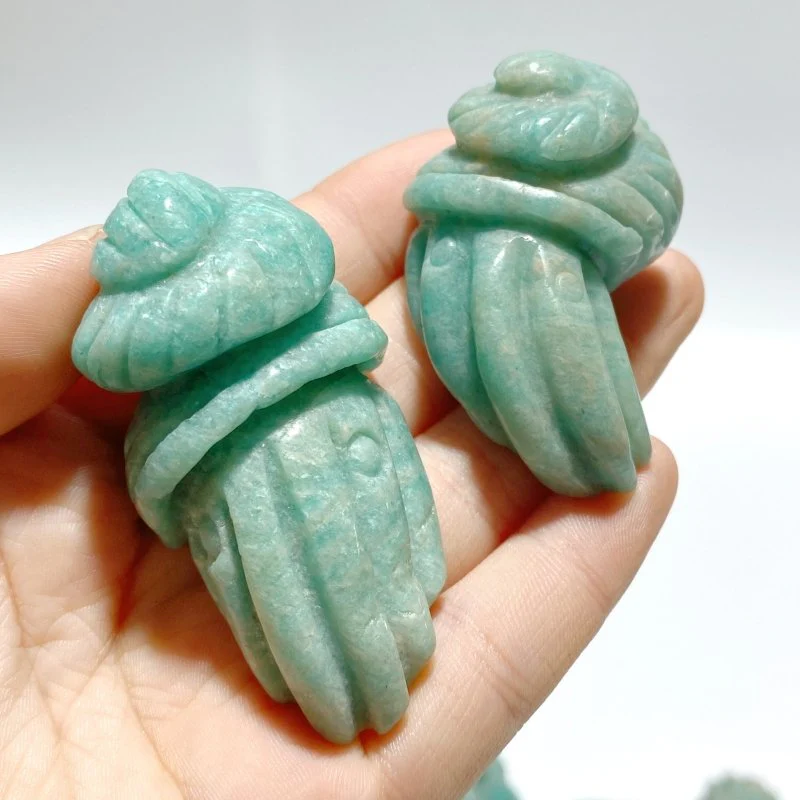 30 Pieces Amazonite Sea Animal Carving - Image 6