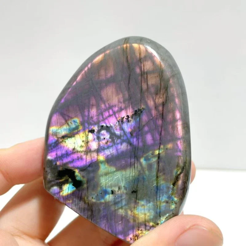 37 Pieces Beautiful High Quality Polished Purple Blue Labradorite Free Form
