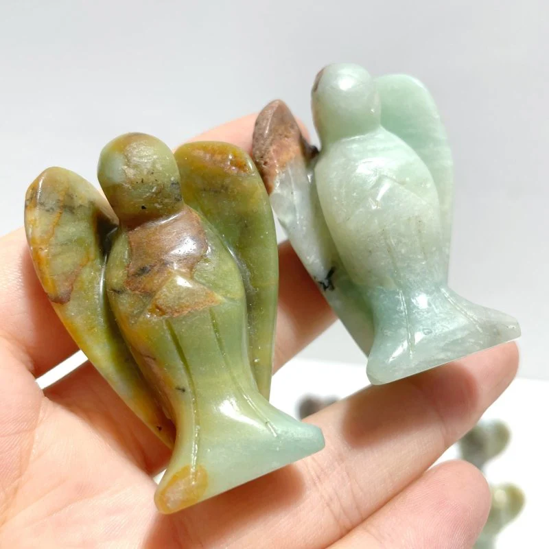 33 Pieces Caribbean Clacite Angel Carving Closeout (defect) - Image 3