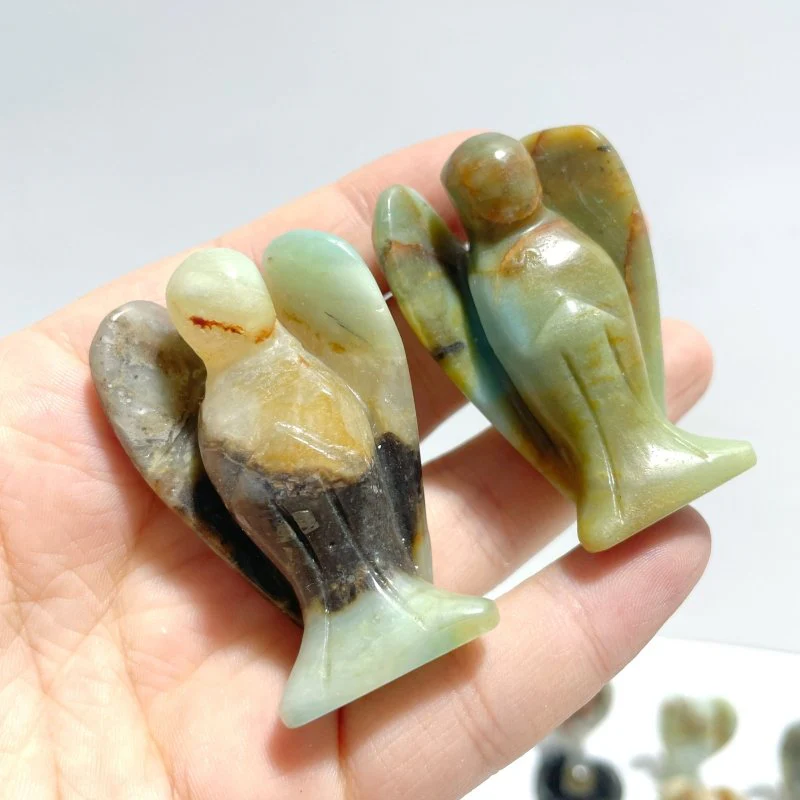 33 Pieces Caribbean Clacite Angel Carving Closeout (defect) - Image 8