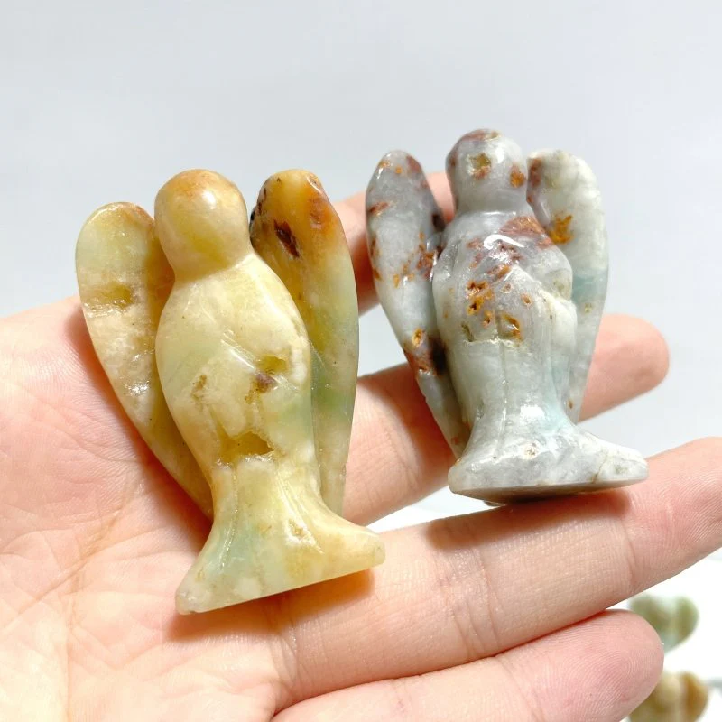 33 Pieces Caribbean Clacite Angel Carving Closeout (defect) - Image 9