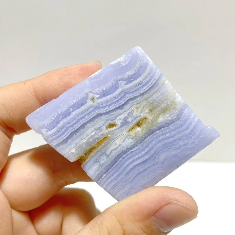 37 Pieces Beautiful Blue Lace Agate Free Form Mixed Size - Image 4