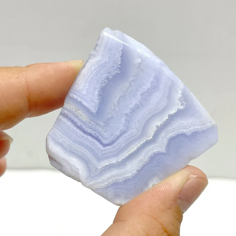 37 Pieces Beautiful Blue Lace Agate Free Form Mixed Size - Image 6