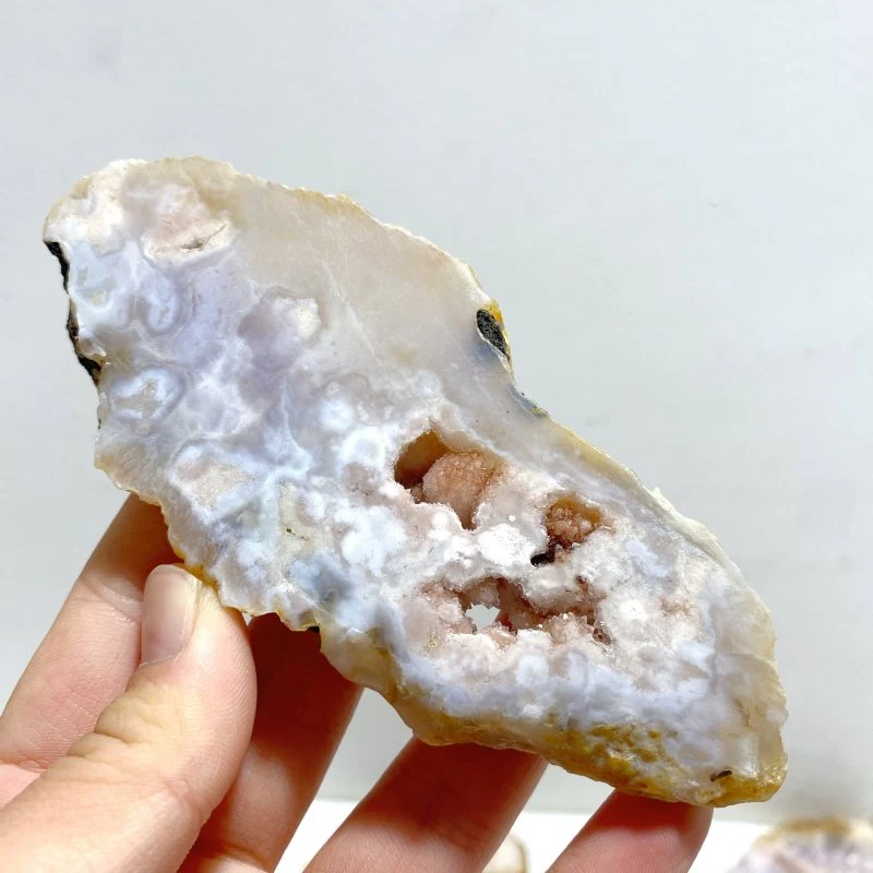 33 Pieces Sakura Flower Agate Slab - Image 4