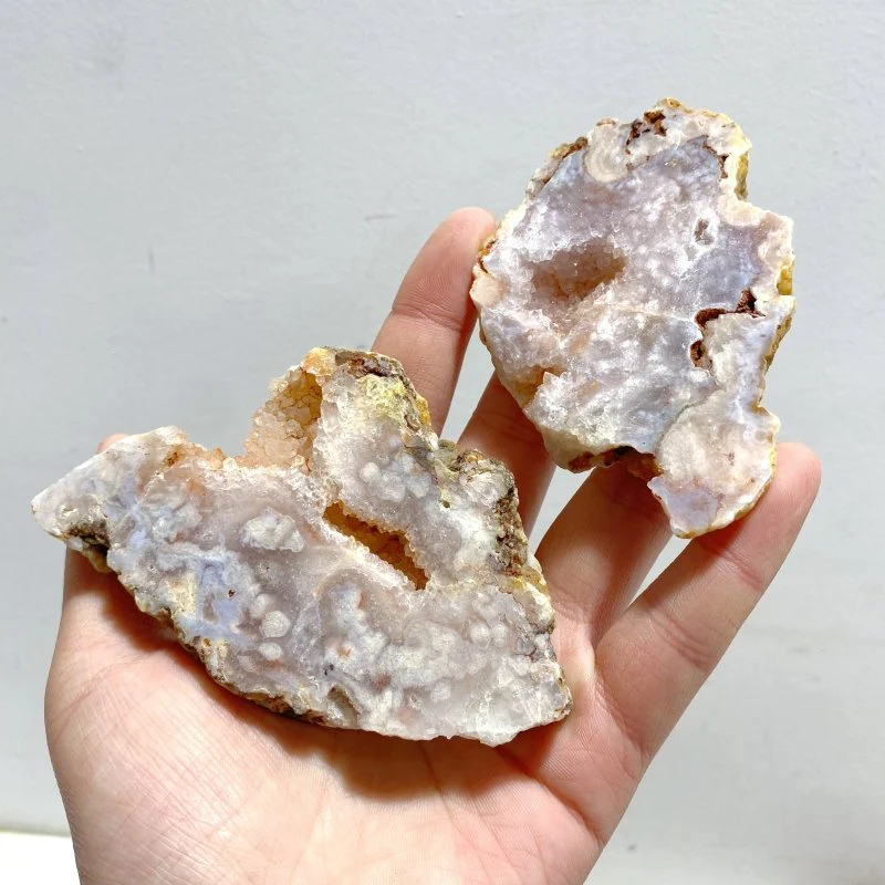 33 Pieces Sakura Flower Agate Slab - Image 7