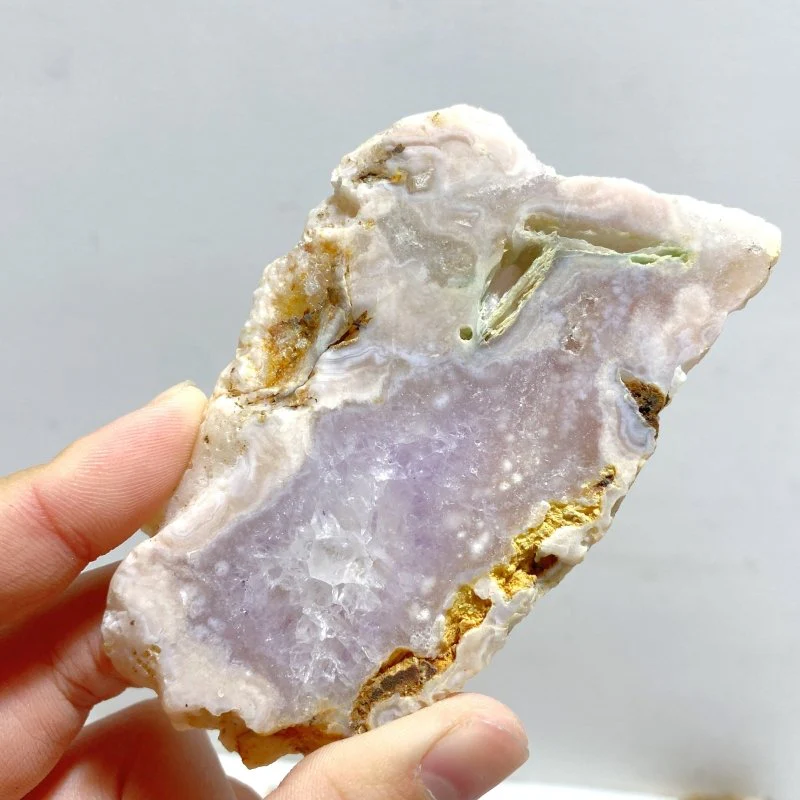 33 Pieces Sakura Flower Agate Slab - Image 8
