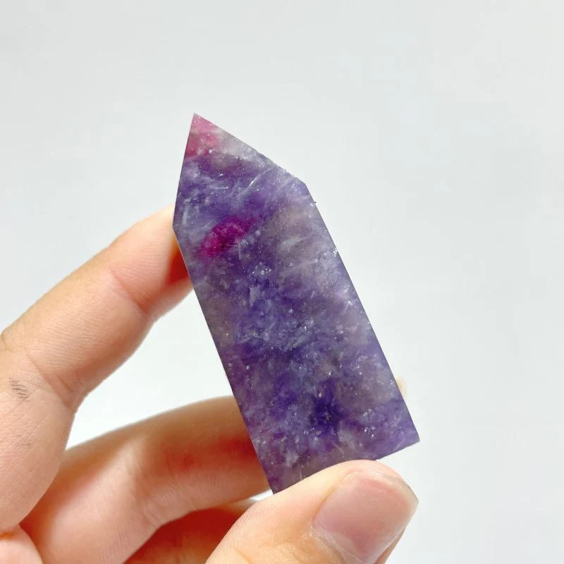 4.5-7.5CM Small Unicorn Stone Four-sided Tower Point Wholesale - Image 2