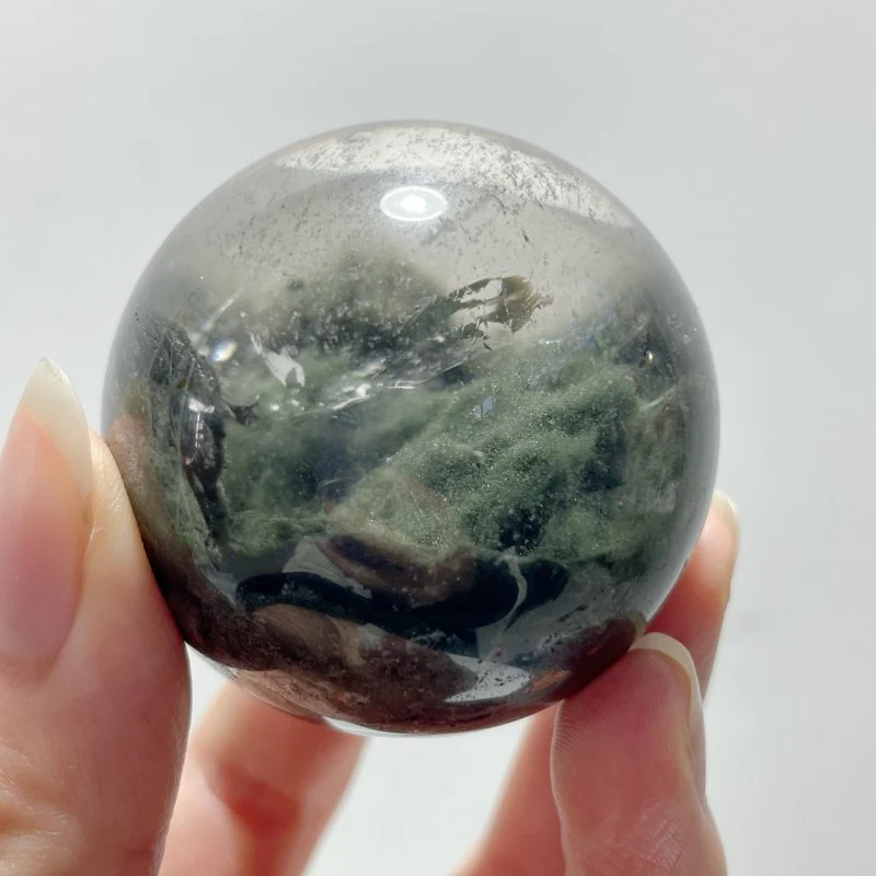 2 Pieces Beautiful Garden Quartz Sphere - Image 6